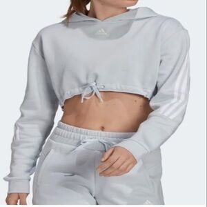 Adidas Cropped Hoodie